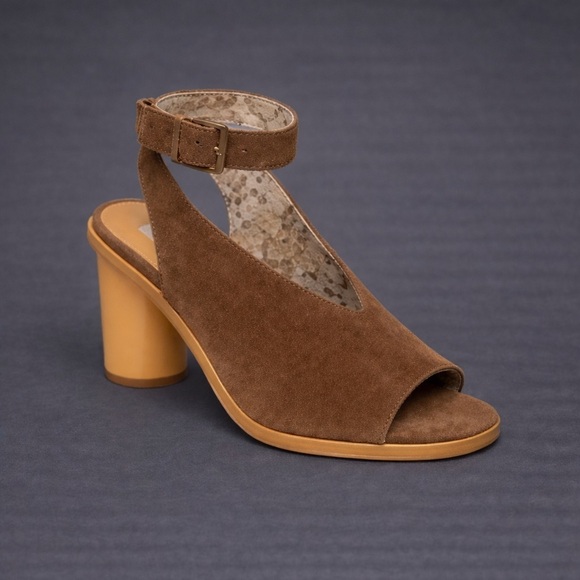 Band of Gypsies Shoes - band of gypsies Vista Khaki Tan Suede SZ 8 heel